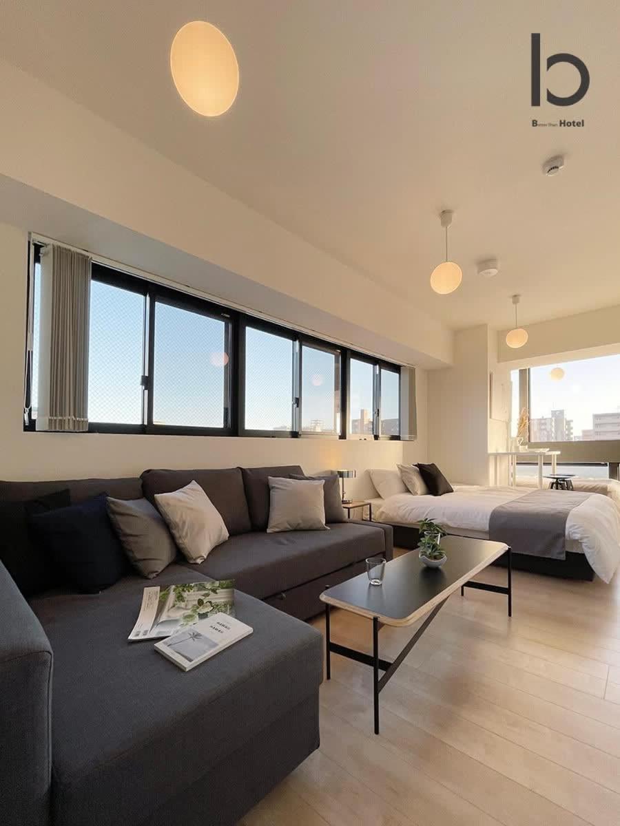 Bhotel Nekoyard - Comfortable Studio, Easy Walk To Peace Park Hiroshima Exteriör bild