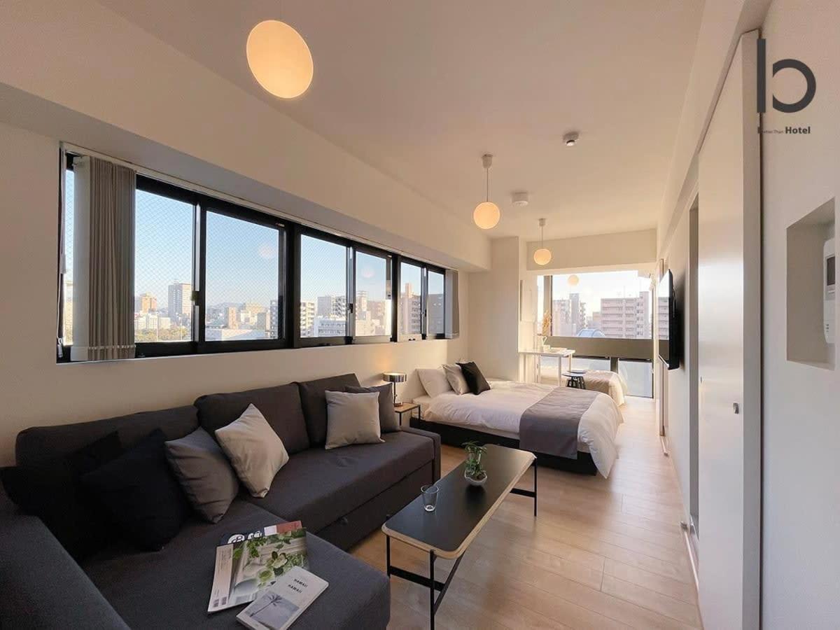 Bhotel Nekoyard - Comfortable Studio, Easy Walk To Peace Park Hiroshima Exteriör bild